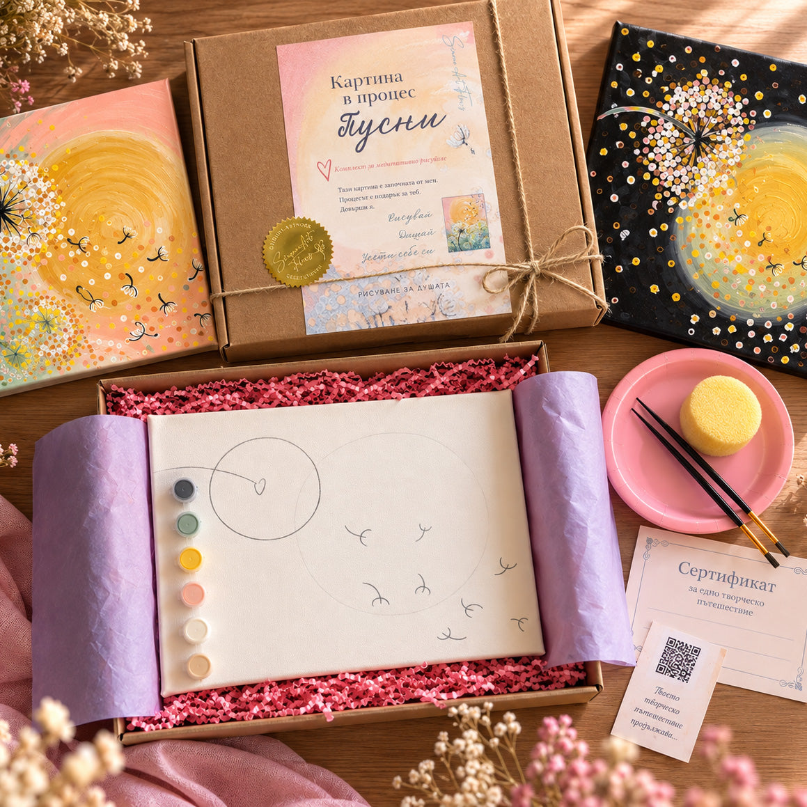 Картина в процес - Пусни